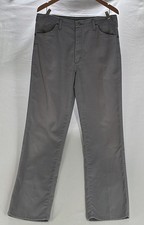 80s Rustler Jeans Regular Fit Made in USA Grey Denim
