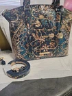 Brahmin Melbourne Collection Bejeweled Duxbury Satchel Bag