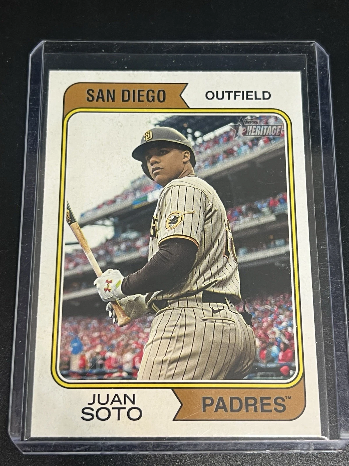 2023 Topps Heritage - Image Variation Juan Soto #364 San Diego Padres SP Mets