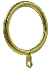 14Pcs Metal Flat Curtain Ring with Eyelet 1.5" Inner Diameter,Fits Up to 1 1/...