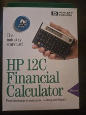 Vintage HP 12C Financial Calculator.    190