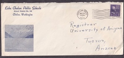 1950 cover Lake Charles Public School district 129 Chelan Washington to Univ AZ