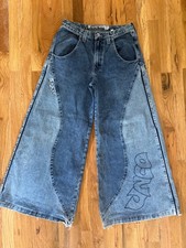 Vintage JNCO Wide Leg Girlie Stuff Women's Jeans Size 11 RhythmYk 1092 FREE SHIP