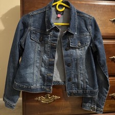 Children's Place Blue Jeans Jacket Girls XL 14