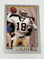 2001 Topps Football #101 - Jeff Blake - New Orleans Saints