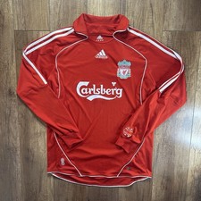 2007 Authentic Liverpool home long sleeve Men Medium (Incredible condition)