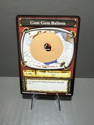 One Piece CCG - The Quest Begins - Gum Gum Balloon LP - Vintage TE056