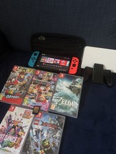 Nintendo Switch Oled Bundle – 6 Games, 128GB, Mario Kart, Zelda & Mario Odyssey