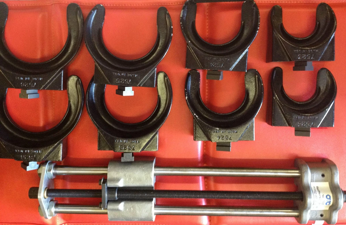 OTC SPX 7522A MacPherson Strut Spring Compressor Master set Made