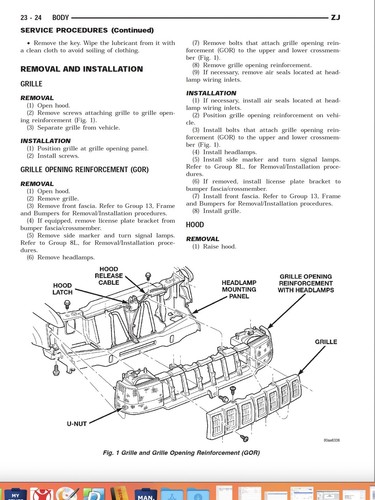 Manual De Taller Jeep Grand Cherokee ZJ 1992-1997 En Cd - Imagen 5 de 8