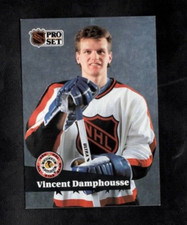 1991 Vincent Damphousse Pro Set Hockey All Star Game Montreal Canadiens #293
