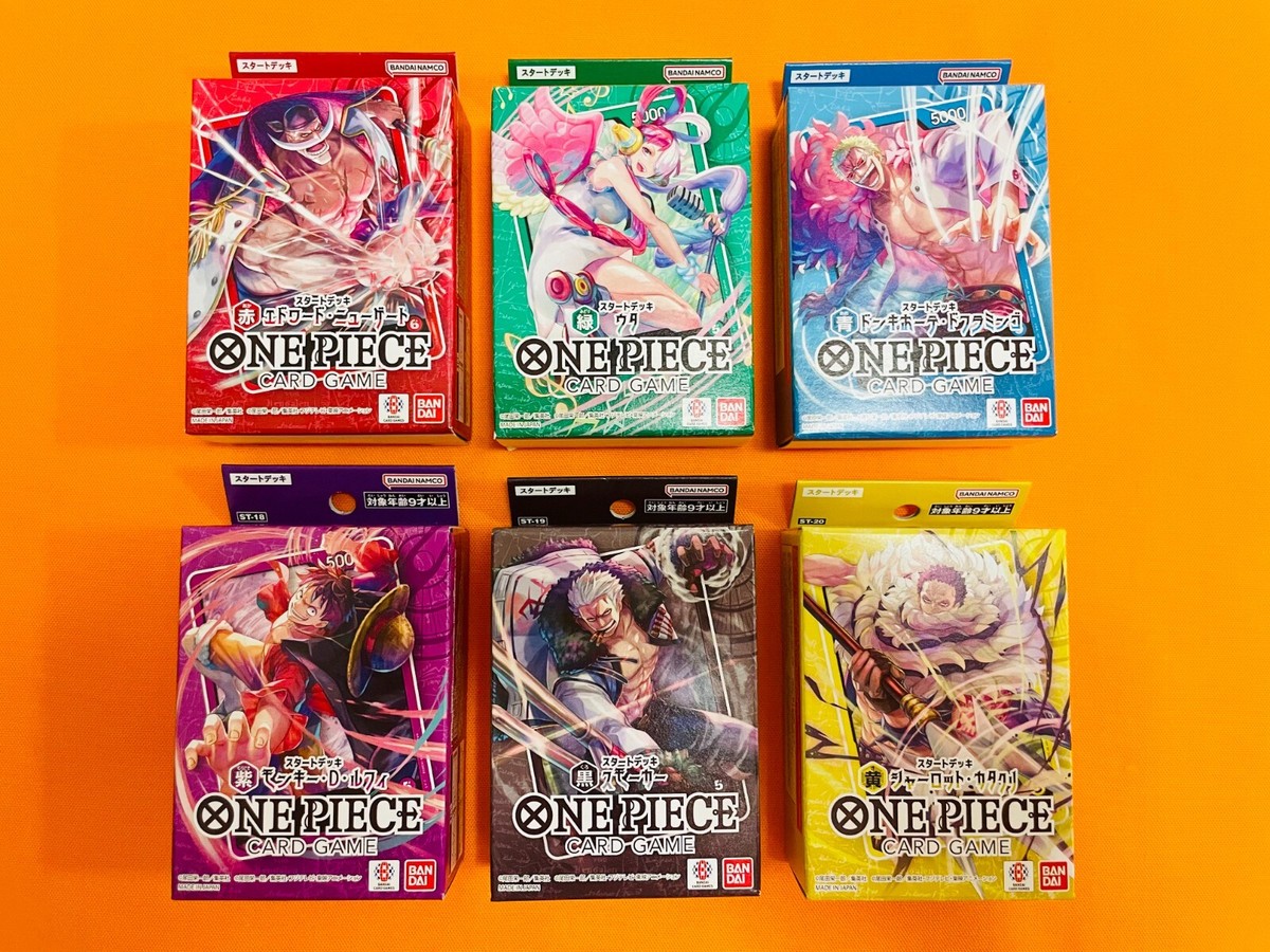 One Piece Card Game Start Deck select ST-15 16 17 18 19 20