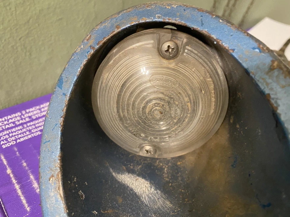 Ford Mustang 1967 1968 luz de estacionamiento señal de giro lente carcasa conjunto diestro izquierdo Foto 3 de 4