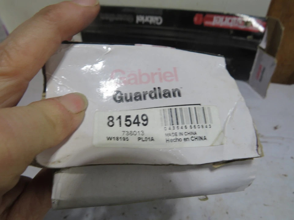 2 Amortiguadores de gas Gabriel TRASEROS 81549 para 84-01 Jeep Cherokee Foto 2 de 3