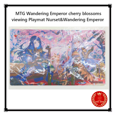 MTG Wandering Emperor cherry blossoms viewing Playmat