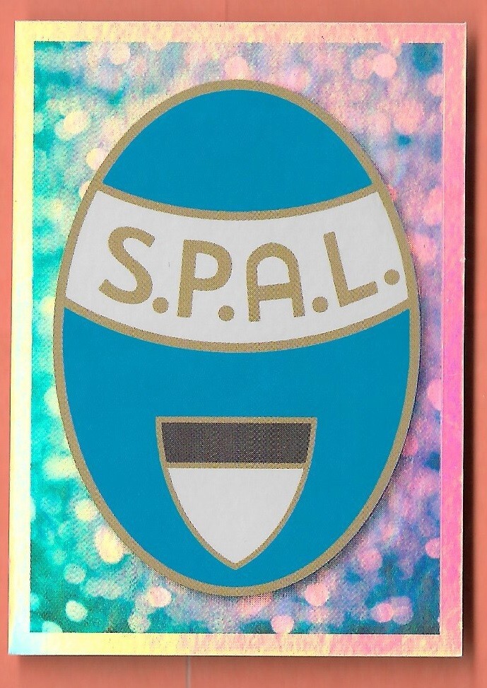 PANINI FOOTBALLERS 2019 2020 N.498 Shield Spal Spal metal