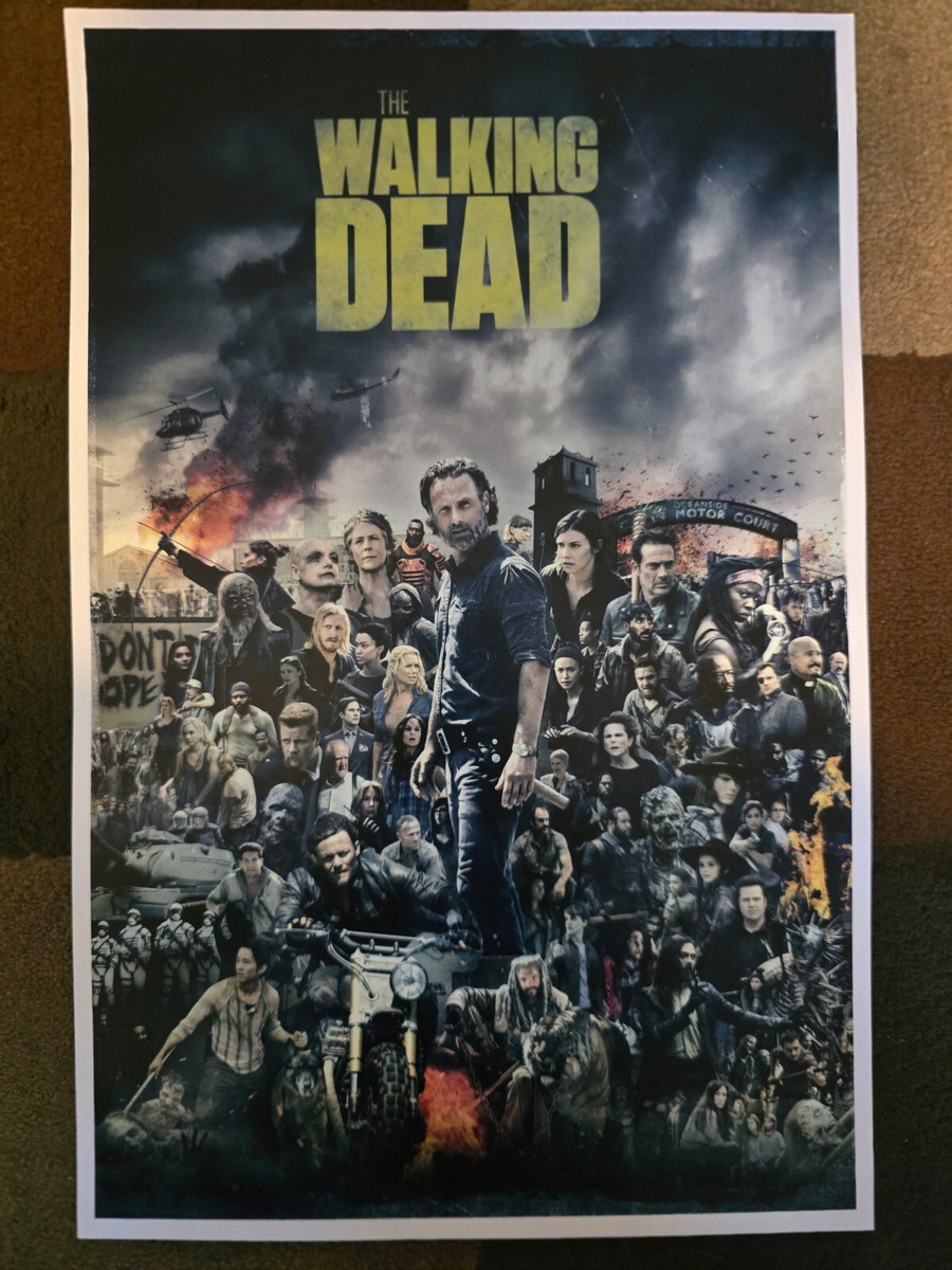 2010 The Walking Dead TV Show Poster 11x17 Norman Reedus Daryl