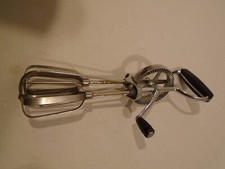 Mixer Hand Held Beater, Ekco Best Brand Made In USA Stainless Steel Vintage.