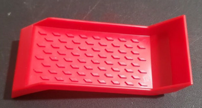 NEW ~ Tupperware Mini Grater Zester Dual Sided Gadget # 1277 ~ Color Red