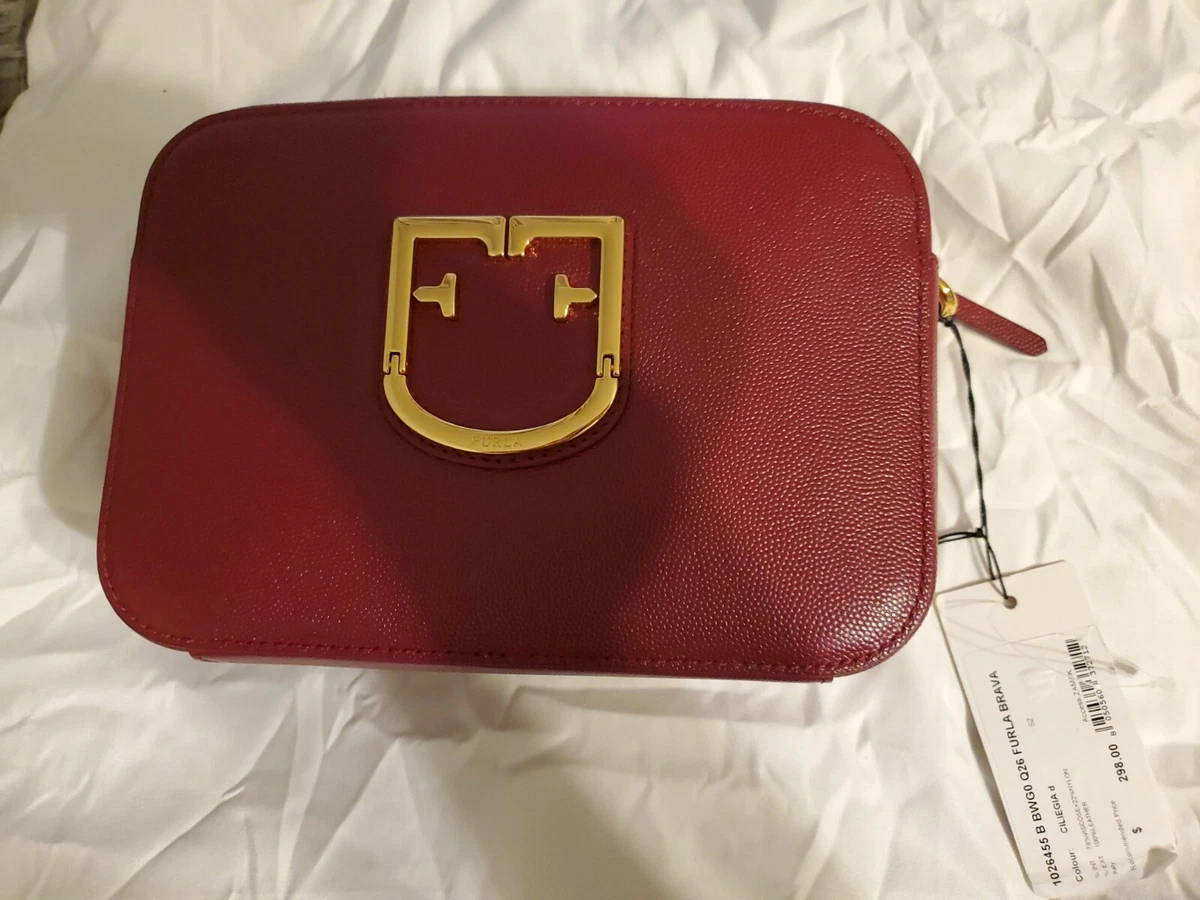 Furla brava best sale red