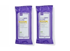 Ready Bath Luxe 8" x 8" Antibacterial Bathing Cloths - 2 Bags of 8 Washcloths