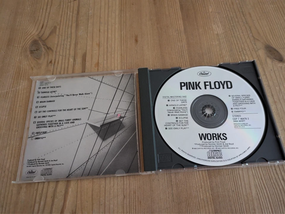 Pink Floyd CD Works von 1983 - Bild 3 von 3