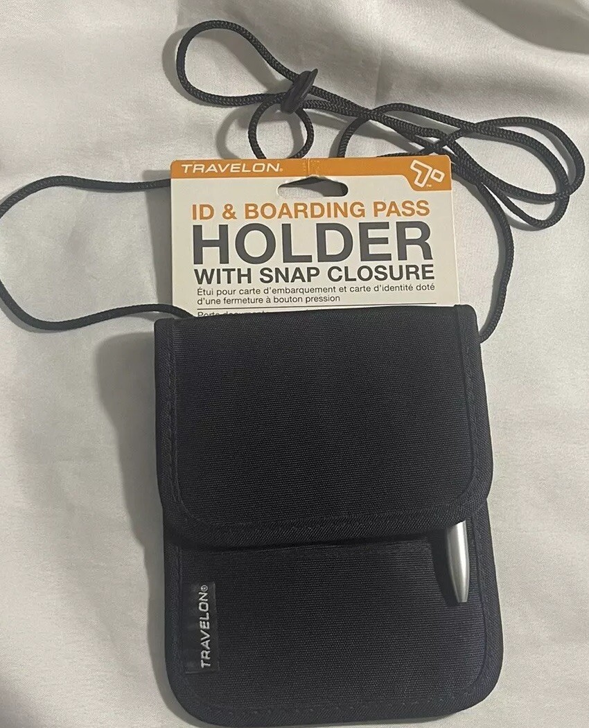 Travelon RFID-Blocking Passport Holder with Snap Closure - Unisex Black  -image