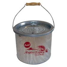 Frabill Galvanized 2-Piece Wade Floating Bucket 8 Quart #1266