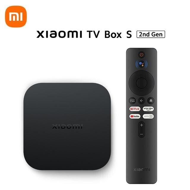 Xiaomi Mi Box S 2nd Gen 4K Ultra HD 2GB/ 8GB Media Player For Android TV -  Black