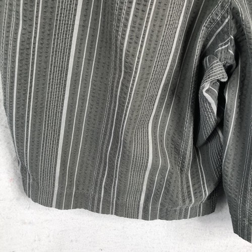 Short Patagonia homme 30 gris rayé seersucker coton bio décontracté preppy - Photo 15/18