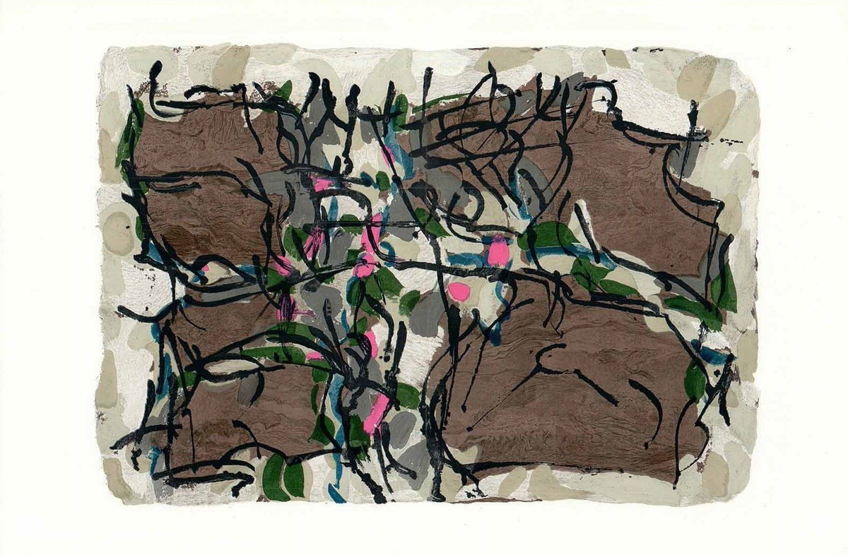 Untitled by Riopelle - 15 X 22