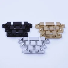 2 PCS Bass String Retainer Guide Tree Retainer 2/3/4 String Aluminum Fit Hipshot