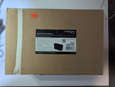 StarTech BOX4MODULE Dual-Module Conference Table Connectivity Box - Customizable