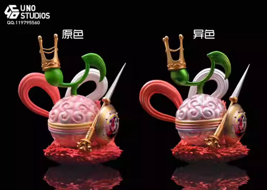 UNO Studio One Piece Red Shanks Uta Uta No Mi Devil Fruits Resin