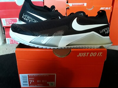 Nike Air Court React Vapor NXT HC Tennis Hard Court Black White Nadal CV0724 002