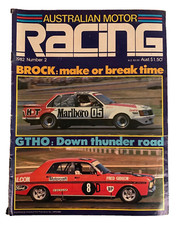 Australian Motor Magazine 1982 Number 2 ( Ford GT Poster Inside )