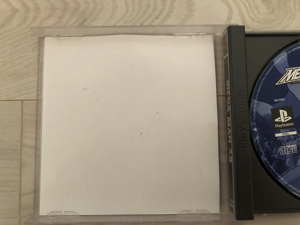 MEGAMAN X5 PLAYSTATION 1 PS1 VERSION PAL FRA SANS NOTICE, photo 3 sur 5