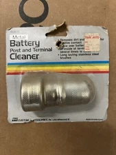 Custom Accessories Battery Post &Terminal Cleaner-Steel Brushes-45552