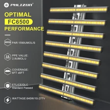 Spider 6500W Commercial LED Grow Light 6×6FT Coverage Full Spectrum Indoor Grow