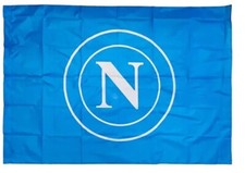 BELLISSIMA BANDIERA DEL NAPOLI CALCIO PARTENOPEA AGAIN SCUDETTO CAMPIONE ITALIA