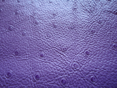 Lila Straußenhaut Effekt Leder 0,75 mm 8'' x 6'' PT016
