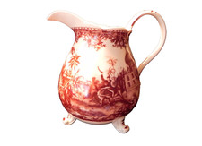 Arabian Scenes with Wild Animals 6 1/4"  32 oz Pitcher - Mint Condition