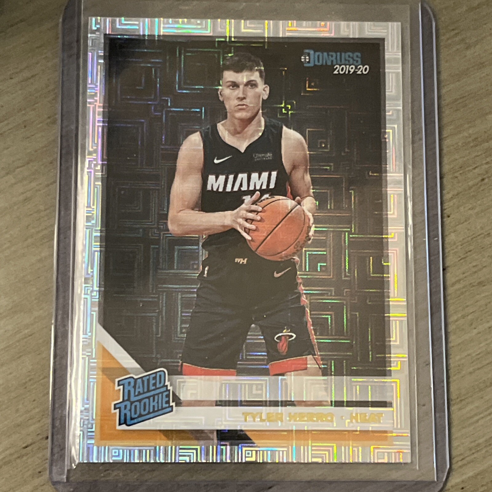 2019-20 Panini Donruss Tyler Herro Infinite Rated Rookie #212 Miami Heat