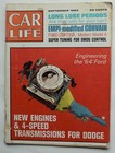CAR LIFE MAGAZINE - SEPTEMBER 1963 — photo 1