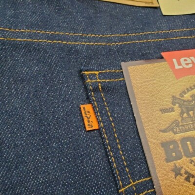 Orange Tab Vintage Levis 517 Jeans Boot Cut 42 X 30 S Made in USA