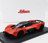 Schuco 1/18 Aston Martin Valkyrie 2021 Orange Statisches Modell Diecast