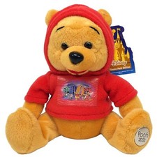 VINTAGE 2002 WINNIE THE POOH BEAN BAG PLUSH DISNEY THEME PARK EDITION WDW NEW