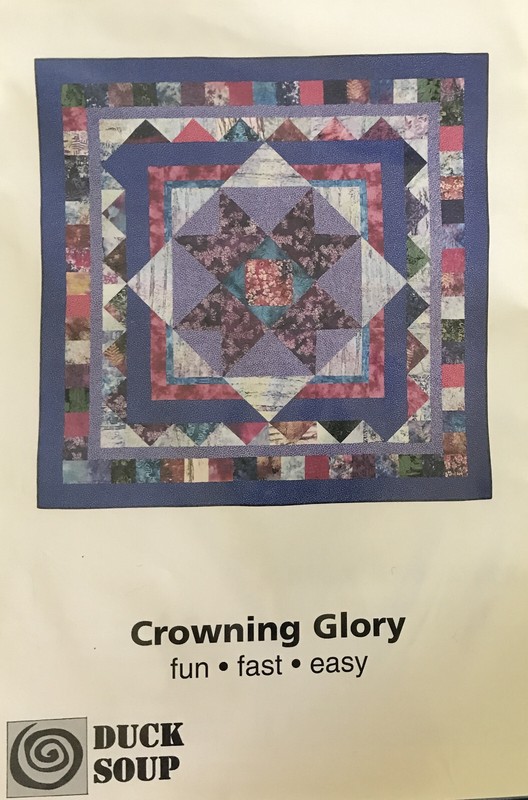 Quilt Pattern: "Crowning Glory" by Duck Soup