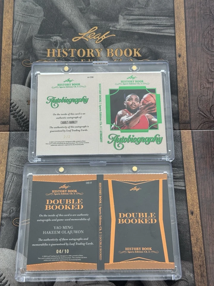 Autobiografía y libro doble Leaf History 2025 Foto 2 de 2