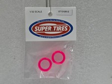 Super Tires 1310RS-Pink Silicone Tires Carrera Audi A5 DTM 1:32 Slot Car Part